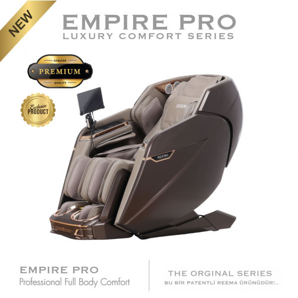 REEMA EMPIRE PRO MASAJ KOLTUĞU BROWN